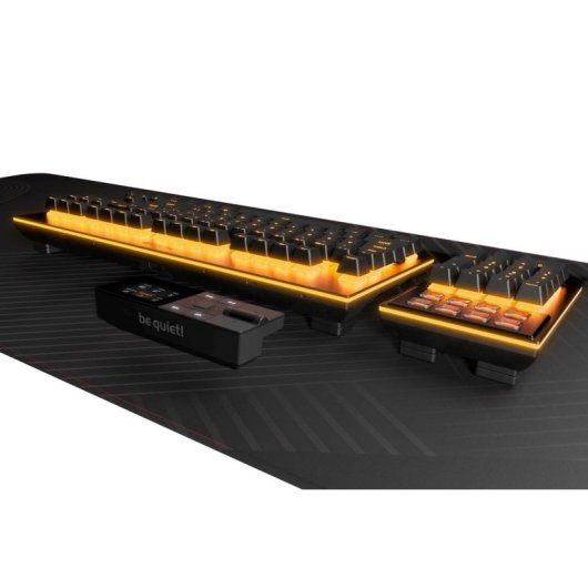 Teclado be quiet! Dark Mount Silent Tactile mecânico QWERTZ alemão RGB