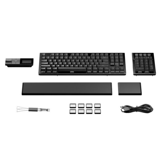 Teclado be quiet! Dark Mount Silent Tactile mecânico QWERTZ alemão RGB