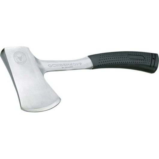 Machado de aço Ochsenkopf OX 270 GST-600 para floresta, jardim e camping