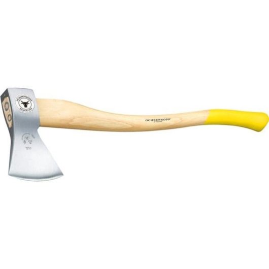 Hacha de corte Ochsenkopf OX 20 H-1257, madera de nogal, acero, 1,9 kg