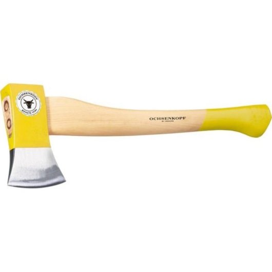 Hacha de un solo filo Ochsenkopf OX 244 E-1251, madera de fresno, 1,7 kg