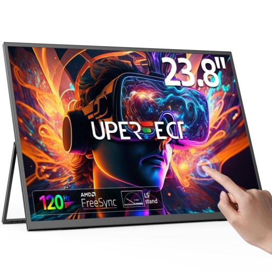 Écran PC Uperfect 23,8" Full HD 120Hz QLED 1ms VESA