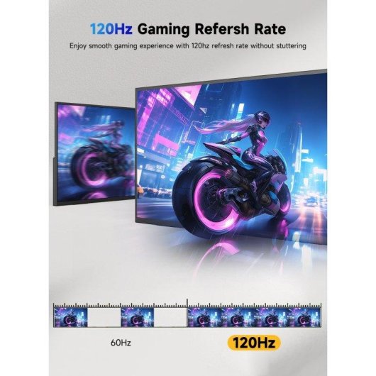 Écran PC Uperfect 23,8" Full HD 120Hz QLED 1ms VESA