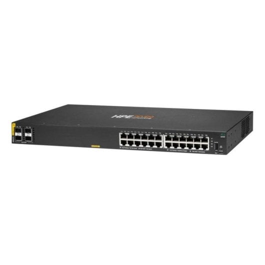 Switch HPE Aruba CX 6000 24p 10M/100M/1G Class4 PoE 4p SFP 1G 370W