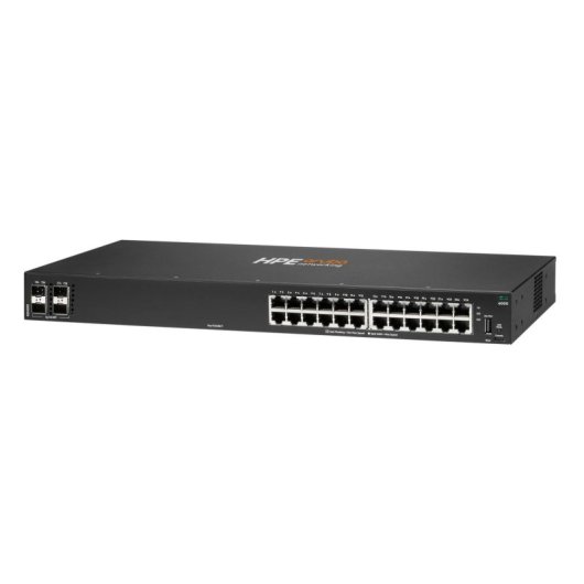 Conmutador HPE Aruba Networking CX 6000 24p 10M/100M/1G 4p SFP 1G Gestionado L3