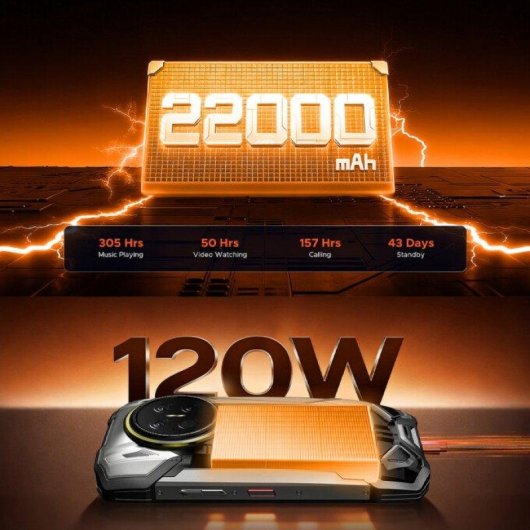 Doogee V Max 2 5G 16GB 6.78" 512GB Schwarz, Dual SIM