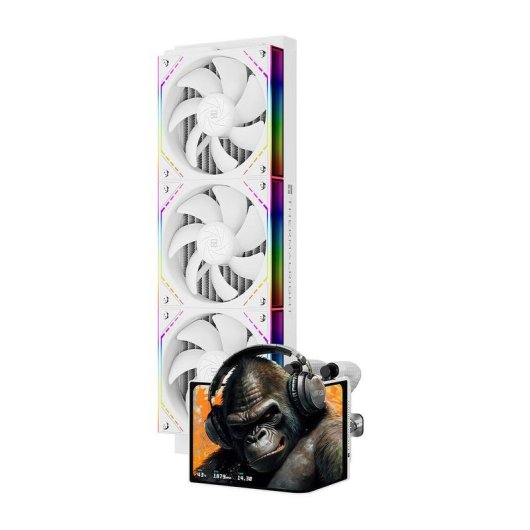 Refrigeração Líquida Thermalright Levita Vision 360 360mm 3 Ventoinhas ARGB Ecrã OLED