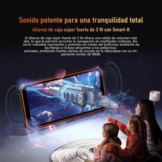 Blackview BV6200 Pro 4G 6GB 6,56" 128GB Orange Dual SIM