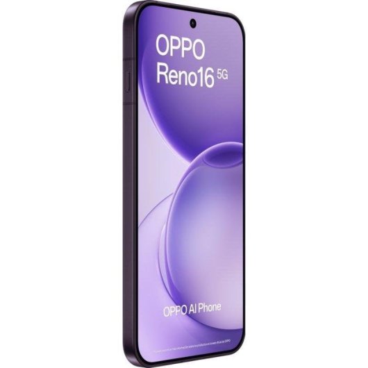 OPPO Reno16 5G 8GB 512GB 6,32" Preto Roxo Inclui Enco X3s, capa e carregador de 80 W