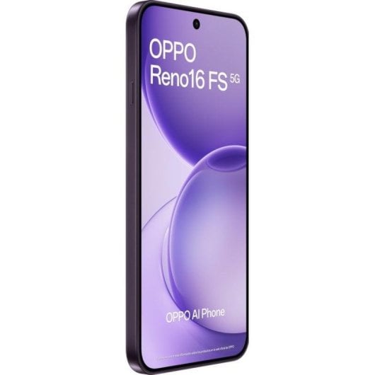 OPPO Reno16 FS 5G 8GB 512GB 6.57" Roxo Preto Inclui capa e carregador de 45 W