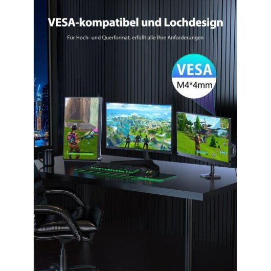 Monitor PC Uperfect 18,5" FullHD 144Hz IPS Portatile USB-C Mini HDMI 1ms Ultraleggero