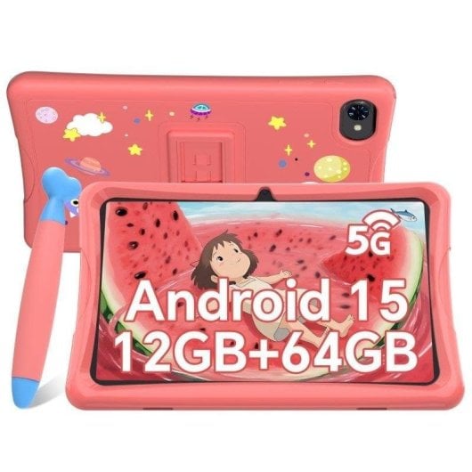 Tablet ExcitPower K10 WiFi 10,1" 4GB 64GB Rosa Stylus Pen