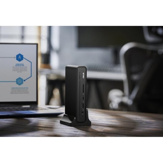 Base para portátiles ASUS Triple Display USB-C Dock Duo DC301 90W Negro