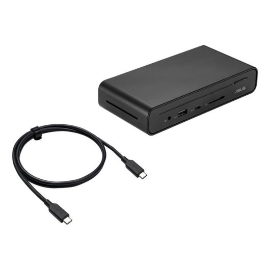 Base para portátiles ASUS Triple Display USB-C Dock Duo DC301 90W Negro