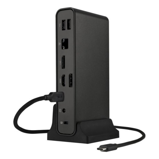 Base para portátiles ASUS Triple Display USB-C Dock Duo DC301 90W Negro