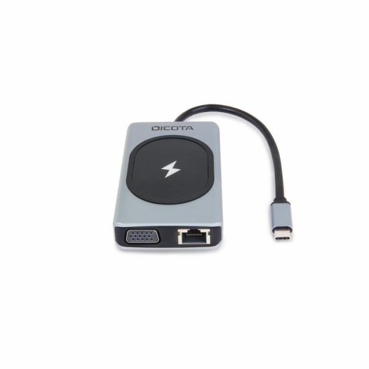 Hub Dicota 7 puertos USB 4 y HDMI Gigabit Ethernet D32059 100 W carga