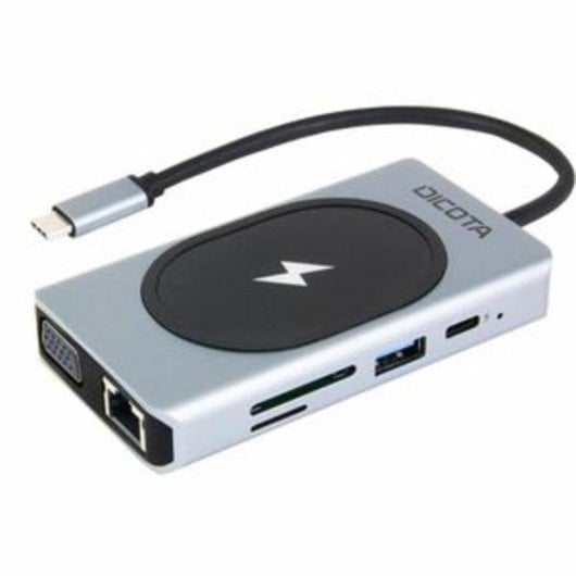 Hub Dicota 7 puertos USB 4 y HDMI Gigabit Ethernet D32059 100 W carga