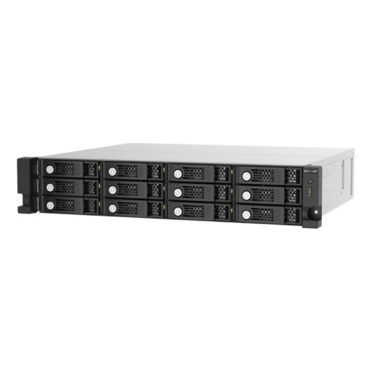 Caja PC QNAP TL-R1220Sep-RP Rack 2U Metall Schwarz Grau Hot-swap