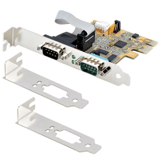 StarTech PCIe RS232 2-Port Seriekarte 921,6 Kbps Low-Profile