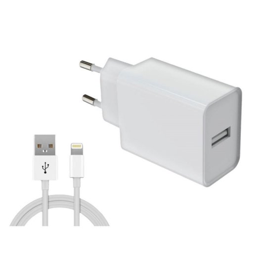 Carregador DLH DY-AU5091W USB-A 12W 5V 2,4A 1m Branco