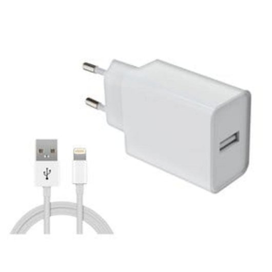 Carregador DLH DY-AU5091W USB-A 12W 5V 2,4A 1m Branco
