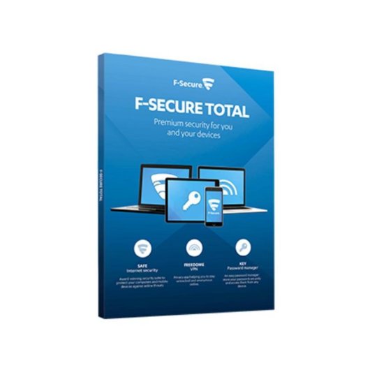 Antivírus F-Secure FCFTBR1N010E2 1 ano Windows