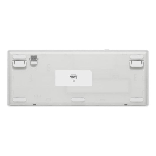 Teclado Cherry XTRFY K33 Compact Wireless membrana mecánica AZERTY RGB blanco