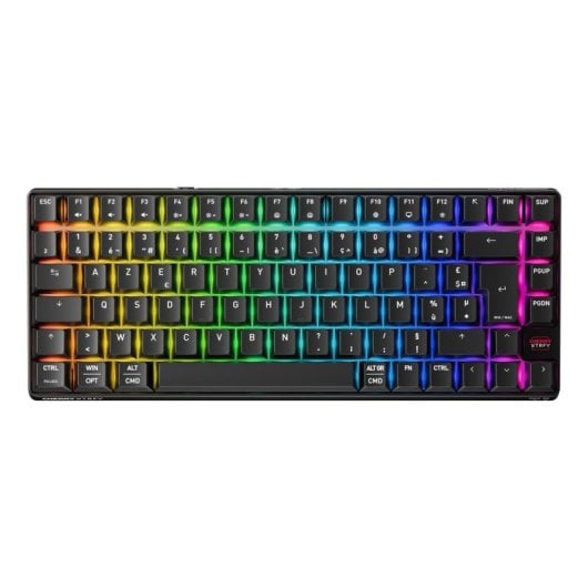 Teclado Cherry XTRFY K33 Compact Wireless Mem-chanical AZERTY RGB negro