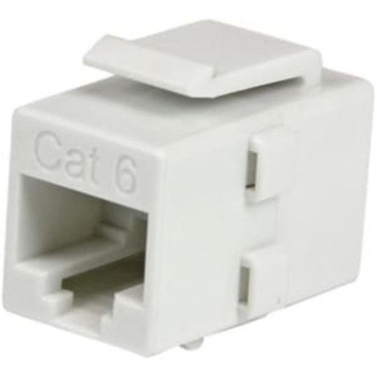 Acoplador Keystone StarTech.com Cat6 RJ45 Hembra a Hembra Blanco
