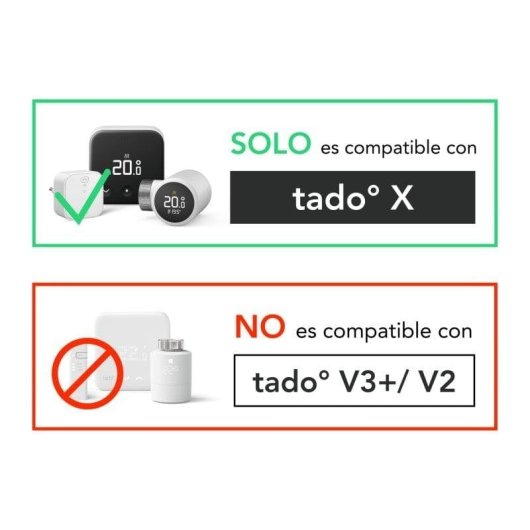 Teste Termostatiche Intelligenti Tado X VX-SRT02-TC-ML-00 Senza fili per Radiatore