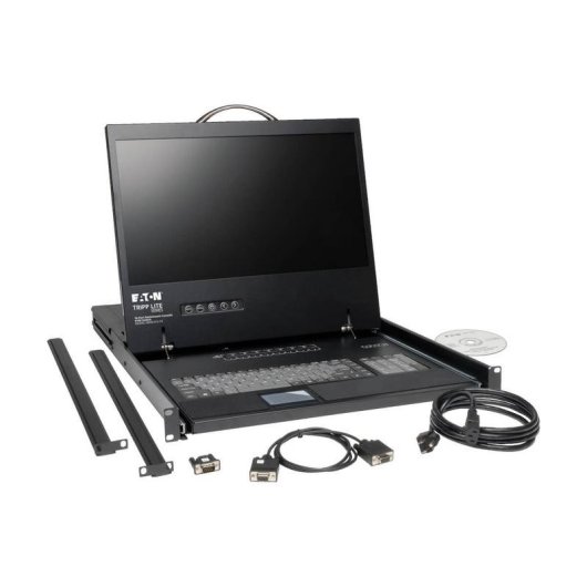 Consola KVM de Rack 1U Tripp Lite B040-008-19 con Pantalla LCD 19" y 8 Puertos