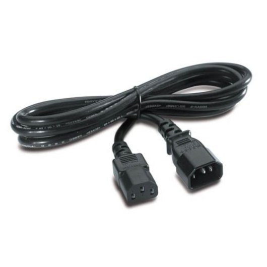 Netzkabel APC C13/C14 2,5 m, Stecker C14 Männchen zu C13 Weibchen