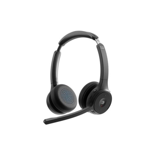 Auriculares Cisco HS-WL-722-BUNA-C sem fios Bluetooth com Cancelamento de Ruído Preto
