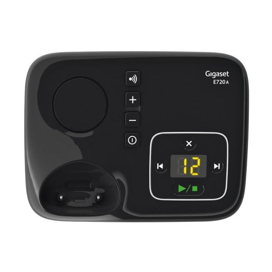 Teléfono Gigaset E720A Negro Inalámbrico DECT/Analógico Manos Libres