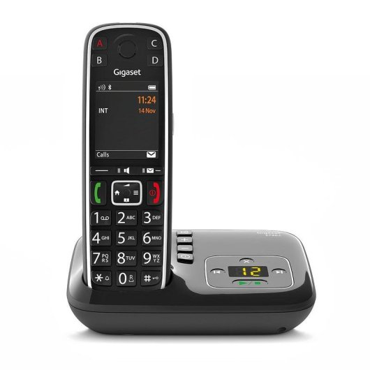 Teléfono Gigaset E720A Negro Inalámbrico DECT/Analógico Manos Libres