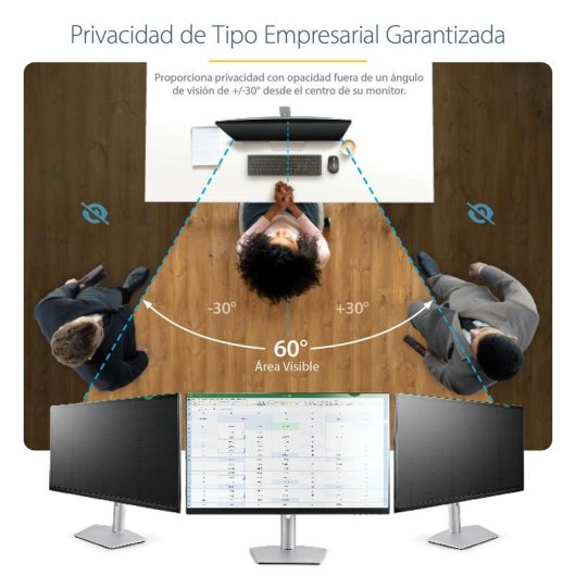 Filtre de confidentialité StarTech.com 28" 16:9 pour moniteur - Anti-lumière bleue et anti-reflets