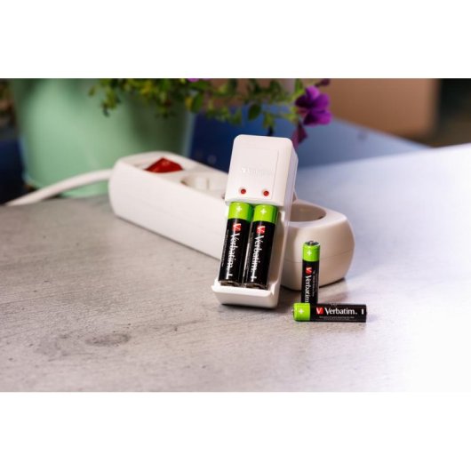 AA-Akku Verbatim 1,2 V 2500 mAh Wiederaufladbar 4er-Pack