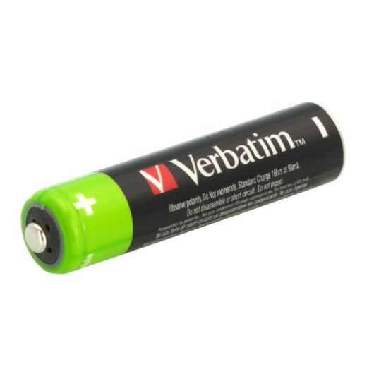 Pile Recargable AAA Verbatim 49514 NiMH 1,2 V 950 mAh 4 unités
