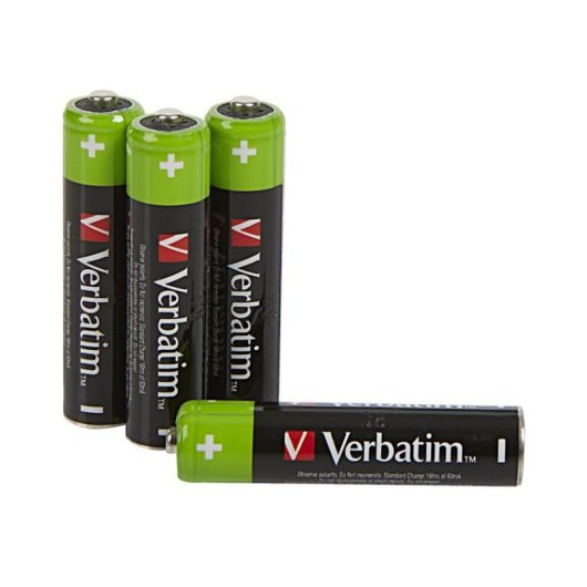 Pile Recargable AAA Verbatim 49514 NiMH 1,2 V 950 mAh 4 unités