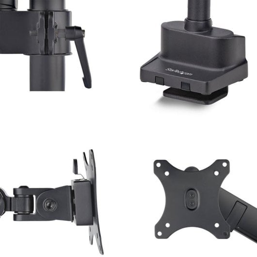 StarTech ARMPIVOT2 Suporte Monitor Mesa 17 a 40" VESA 75x75 a 100x100 Máx 8Kg