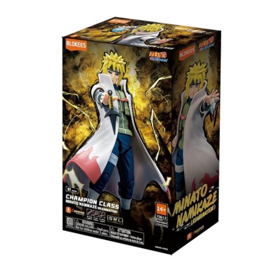 Figura Minato Namikaze Blokees Naruto Champion Class 03 Reanimation