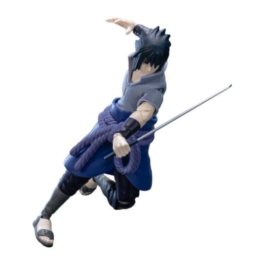 Figura Sasuke Uchiha Blokees Naruto 80 piezas articuladas con licencia oficial