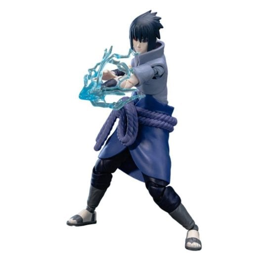 Figura Sasuke Uchiha Blokees Naruto 80 piezas articuladas con licencia oficial