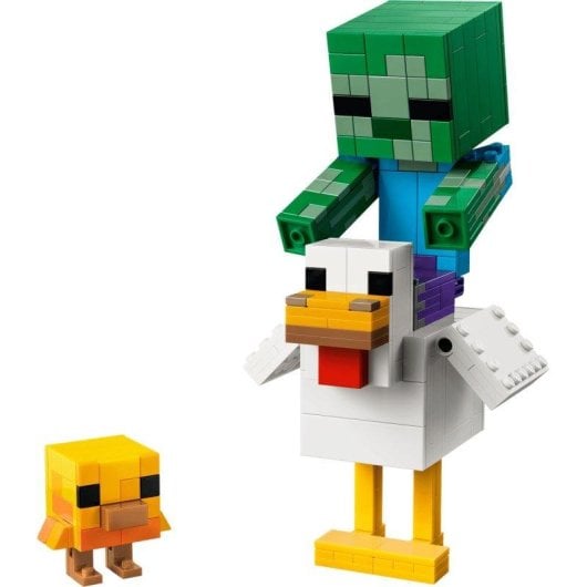LEGO Minecraft Jinete de Gallina 21582 344 peças
