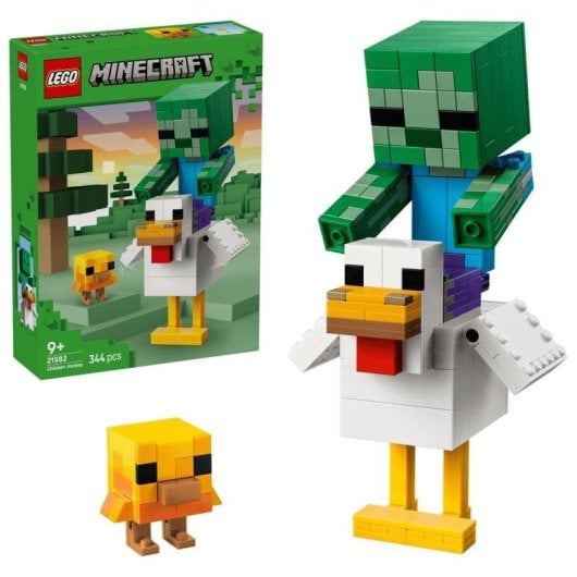 LEGO Minecraft Jinete de Gallina 21582 344 peças