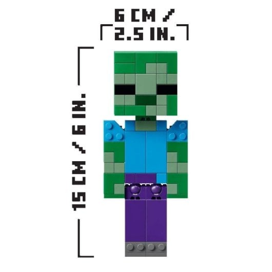 LEGO Minecraft Jinete de Gallina 21582 344 peças