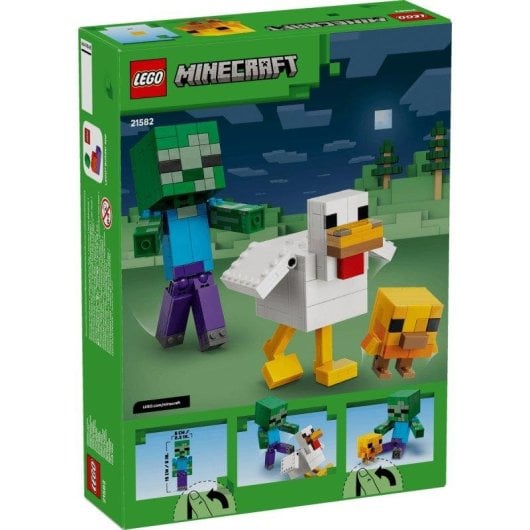 LEGO Minecraft Jinete de Gallina 21582 344 peças