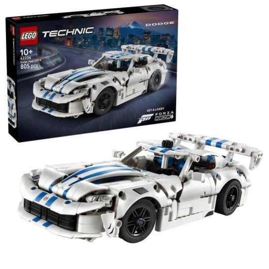LEGO Technic Dodge Viper GTS-R 42234 805 pièces
