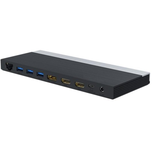 Base para portáteis DLH DY-SA5030 USB-C Triple Display 4K 100W