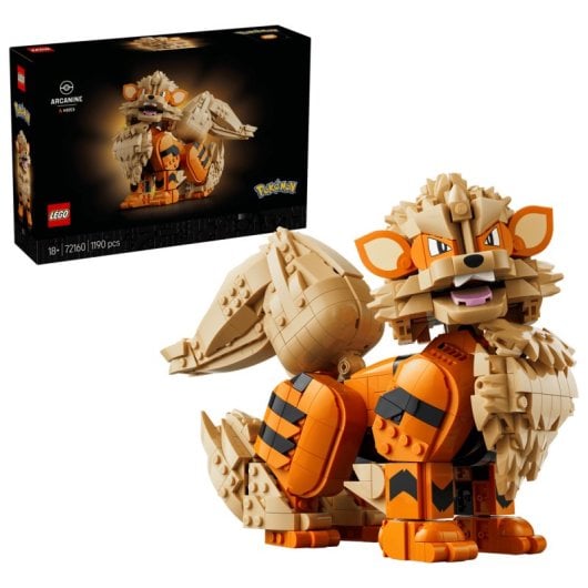 LEGO Pokémon Arcanine 72160 1190 pezzi